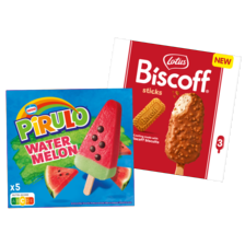 Alle Lotus Biscoff ijs of Nestlé pirulo waterijs